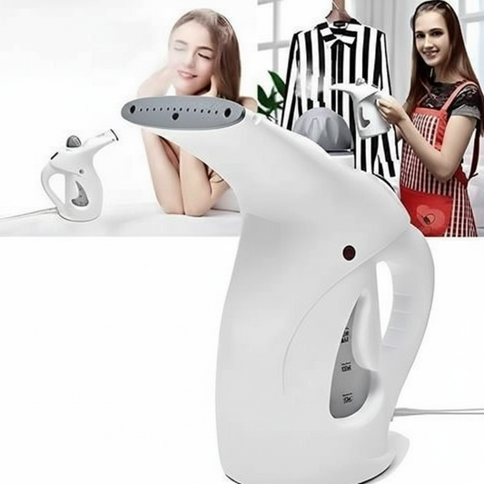 Fast Heat-up Portable Handheld Garment/Facial Vapor Steamer Iron Brush for Home and Travel Handy (Multicolour)